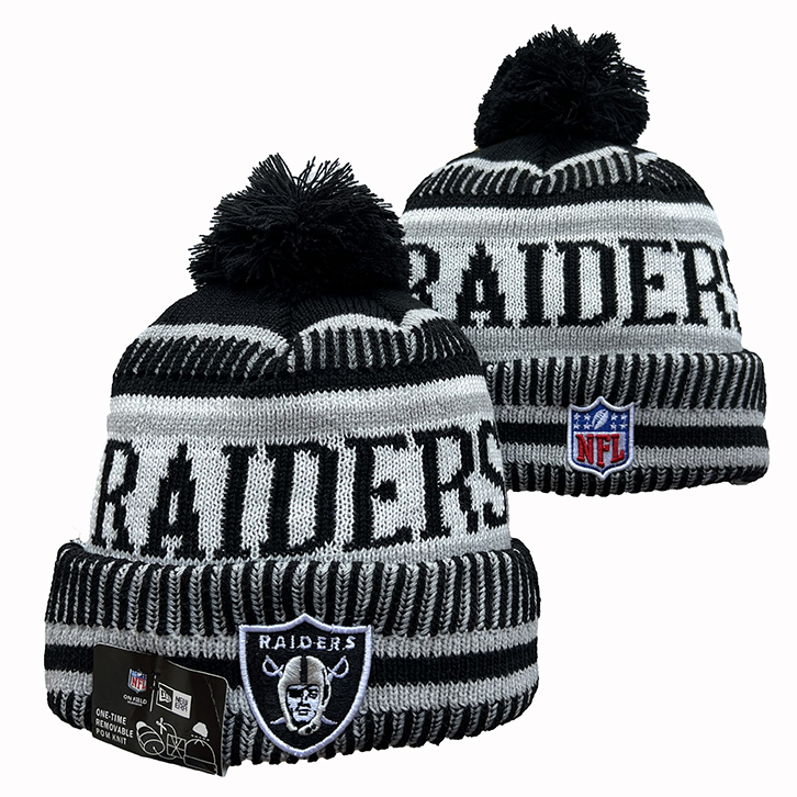 Las Vegas Raiders 2025 Knit Hats 003